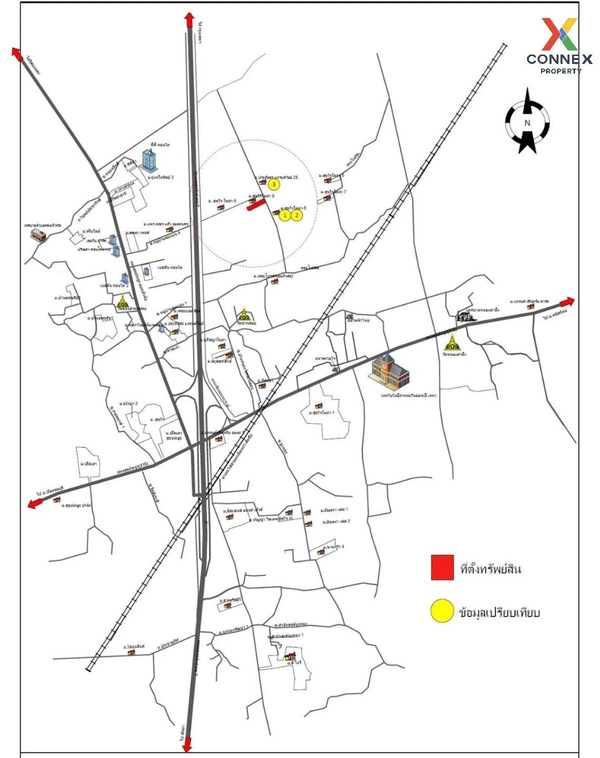 For Sale Townhouse/Townhome  , Sukjai Villa 9 , corner unit , Don