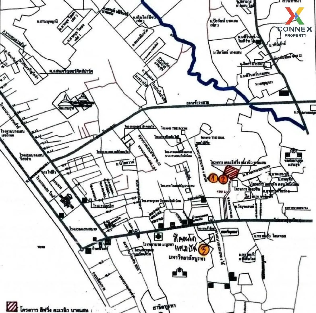 For Sale Condo , Living Avenue Bangsaen , nice view , Saen Suk , 