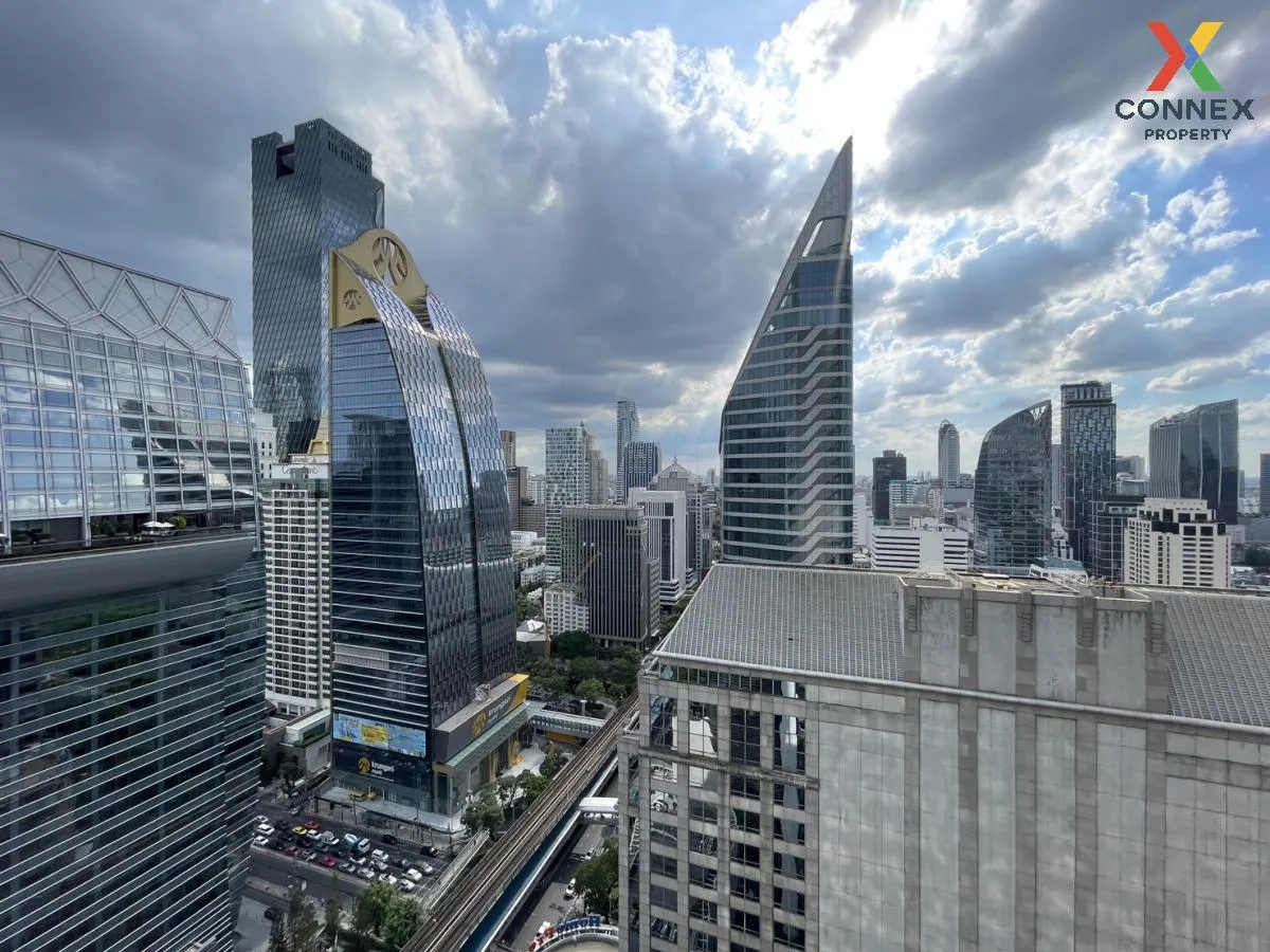 ขายคอนโด  โนเบิล เพลินจิต วิวสวย ชั้นสูง ห้องมุม หน้ากว้าง BTS-เพ