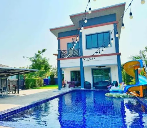 ขายขายบ้านพูลวิลล่าซอยวัดบุญกัญจนาราม3 เมืองพัทยา บางละมุง ชลบุรี CX-113532