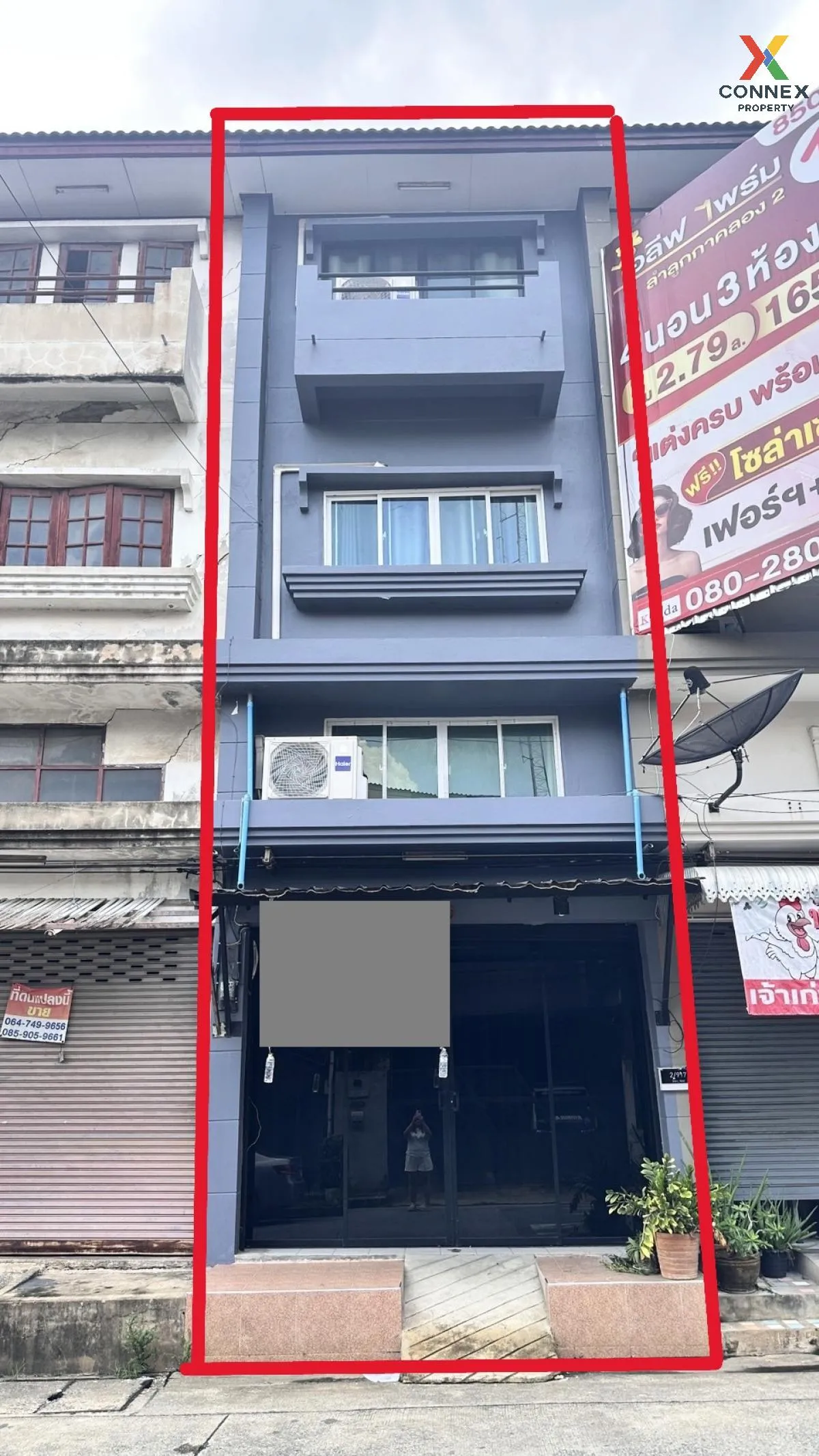 For Sale Commercial Building , Baan Chao Far , wide frontage , ne 1