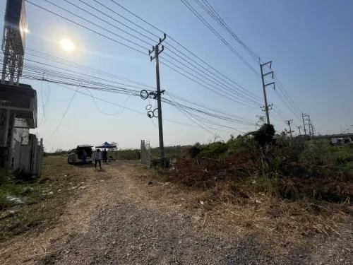 For Sale Empty land for sale along Rojana Road. , Lam Ta Sao , Wang Noi , Phra Nakhon Si Ayutthaya , CX-115668