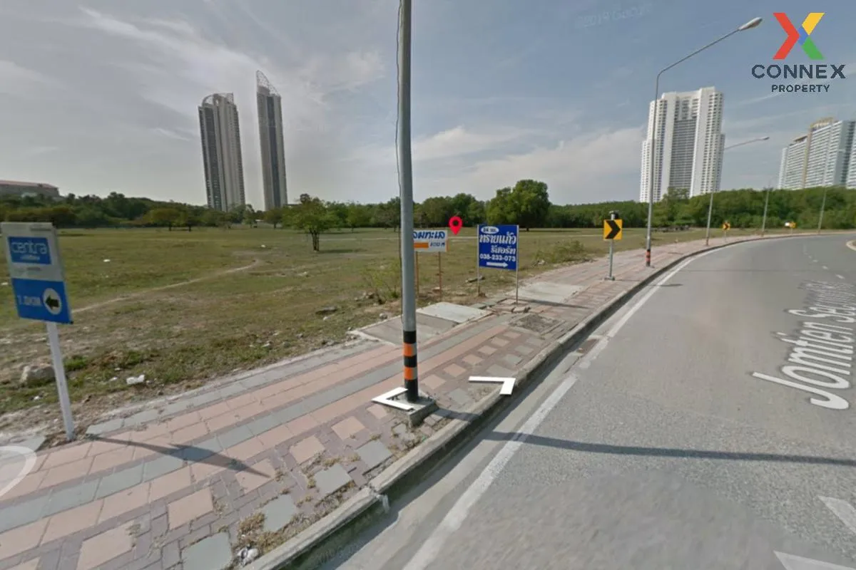 ขายที่ดินเปล่า ติดถนนจอมเทียนสาย 2  วิวสวย หน้ากว้าง เมืองพัทยา บ 1