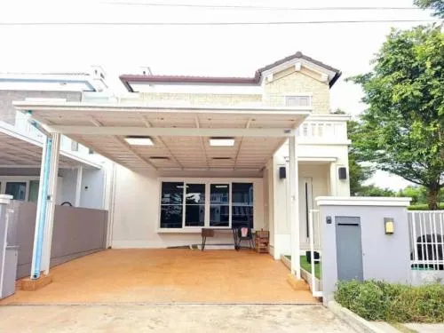 For Rent House , Anya Bangna-Ramkhamhaeng 2 , corner unit , Dok Mai , Prawet , Bangkok , CX-116406