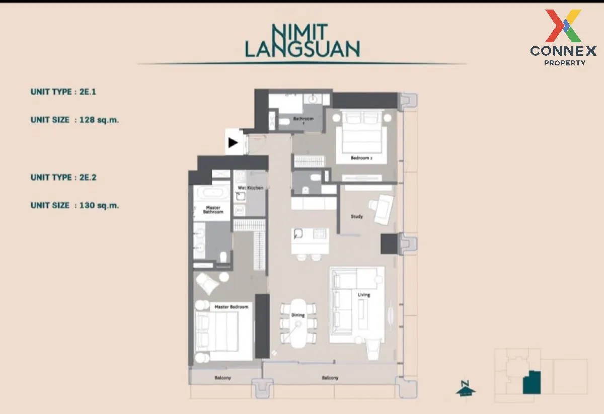 ขายคอนโด  นิมิต หลังสวน ลุมพินี เขต ปทุมวัน กรุงเทพ CX-116411 1