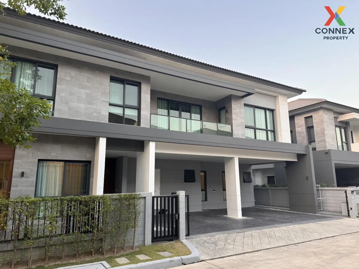 For Rent House , The City Rama 5 - Nakhon In , wide frontage , Ba 1