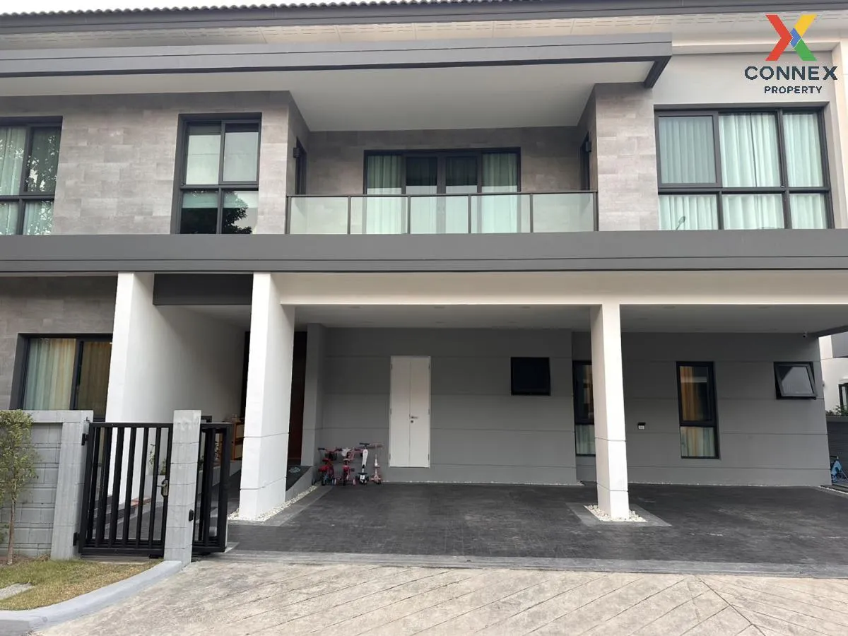 For Rent House , The City Rama 5 - Nakhon In , wide frontage , Ba 2