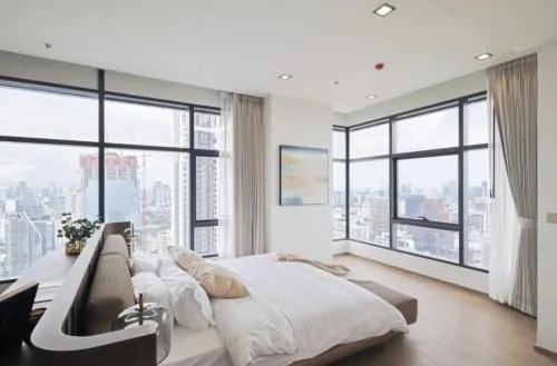 For Sale Condo , CONNER Ratchathewi , Penthouse , high floor , BTS-Ratchathewi , Thung Phaya Thai , Rat Thewi , Bangkok , CX-116669