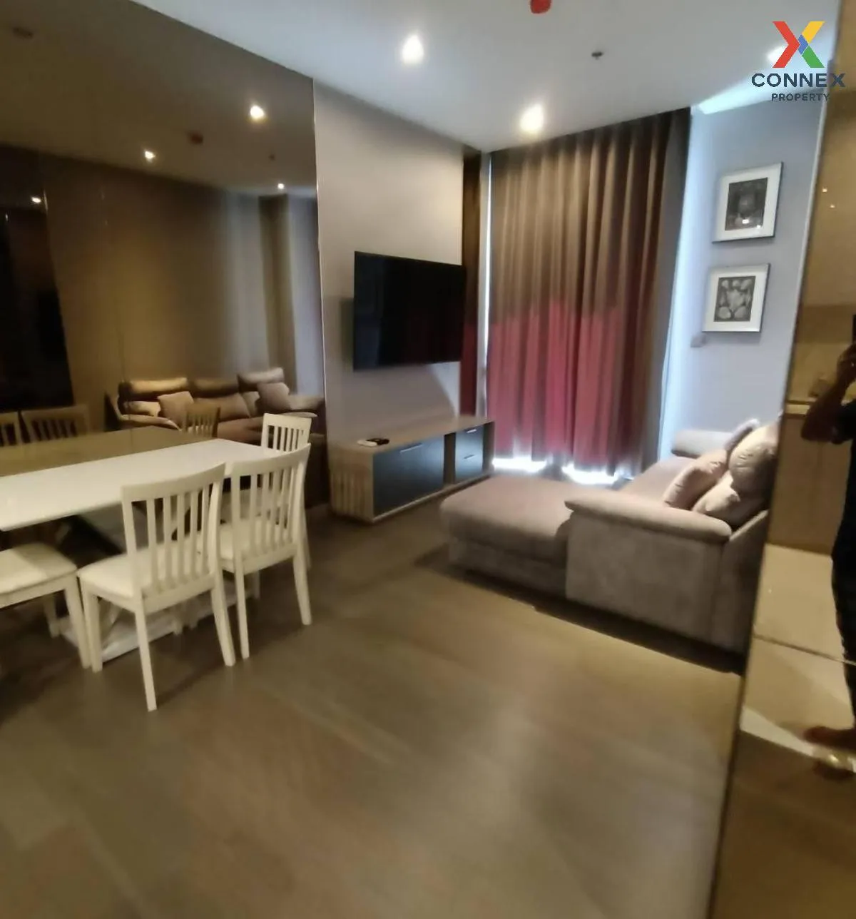 เช่าคอนโด  ดิ เอส แอท สิงห์คอมเพล็กซ์ MRT-เพชรบุรี บางกะปิ เขต ห้ 2