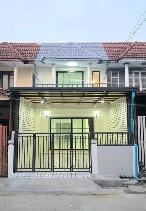 ขายทาวน์เฮ้าส์/ทาวน์โฮม  บ้านบัวทอง 4 บ้านกล้วย-ไทรน้อย รีโนเวทใหม่ พิมลราช บางบัวทอง นนทบุรี CX-116959