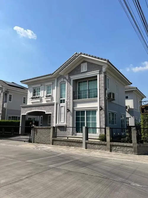 For Rent House , Golden Neo Ramintra - Wongwaen , corner unit , Bang Chan , Khlong Sam Wa , Bangkok , CX-117728