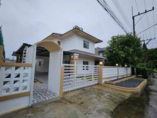 For Sale House , Baan Tawanna Ville khong 9 , wide frontage , newly renovated , Lam Phak Kut , Thanyaburi , Pathum Thani , CX-117816