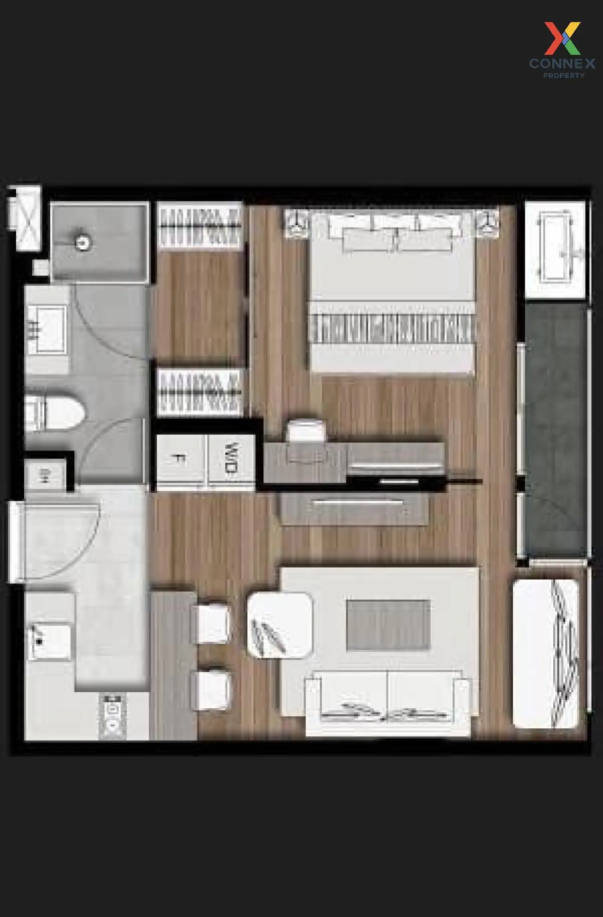 ขายคอนโด  คลาส หลังสวน BTS-ชิดลม ลุมพินี เขต ปทุมวัน กรุงเทพ CX-1 1