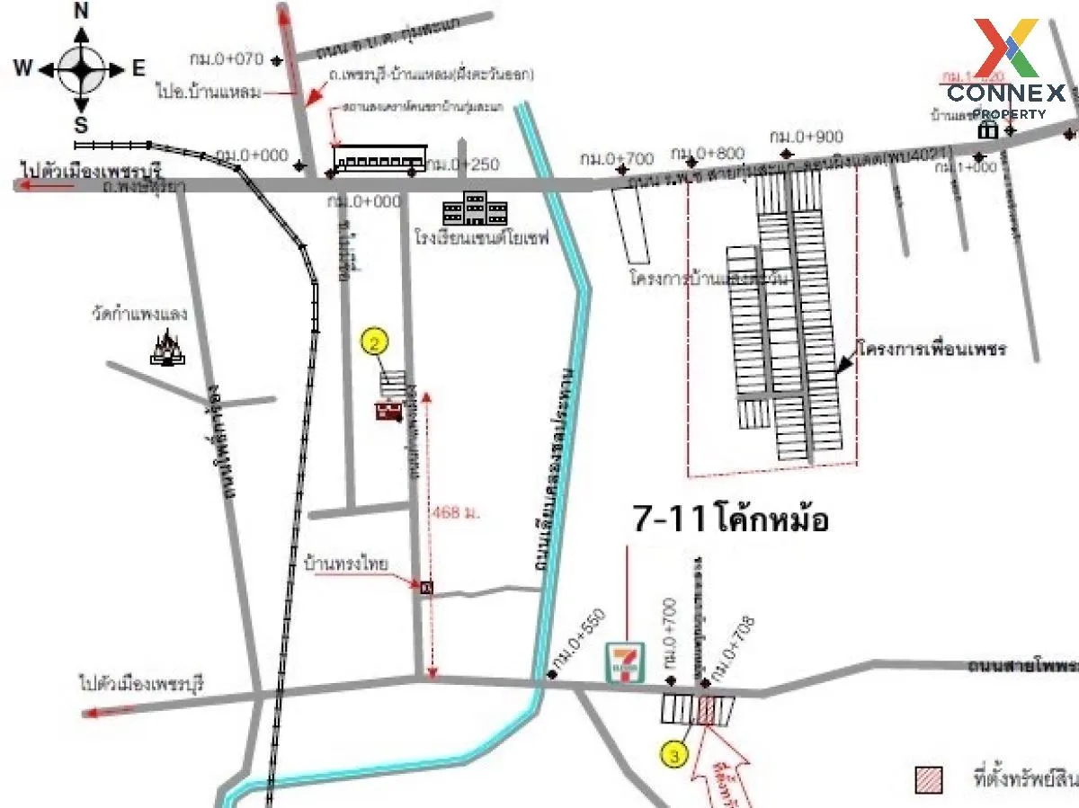 For Sale Shophouses, Phetchaburi-Phetchaburi , corner unit , Chon