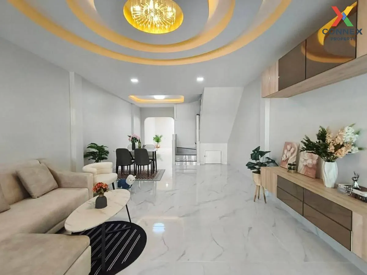 ขายทาวน์เฮ้าส์/ทาวน์โฮม  บ้านนันทิศา MRT-คู้บอน บางชัน เขต คลองสา 4