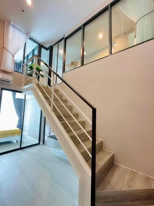 For Rent Condo , Metro Sky Prachachuen , Duplex , high floor , MRT-Bang Son , Wong Sawang , Bang Su , Bangkok , CX-118351