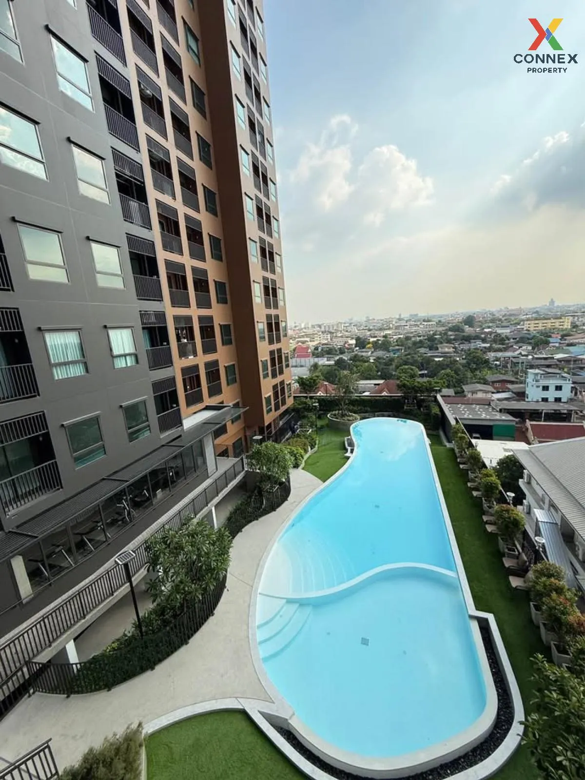 เช่าคอนโด  ริช พอยท์ แอท บีทีเอส วุฒากาศ BTS-วุฒากาศ ตลาดพลู เขต 