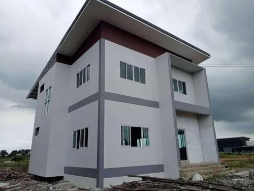 ขายที่ดินพร้อมสิ่งปลุกสร้าง บางยาง บ้านสร้าง ปราจีนบุรี CX-118844