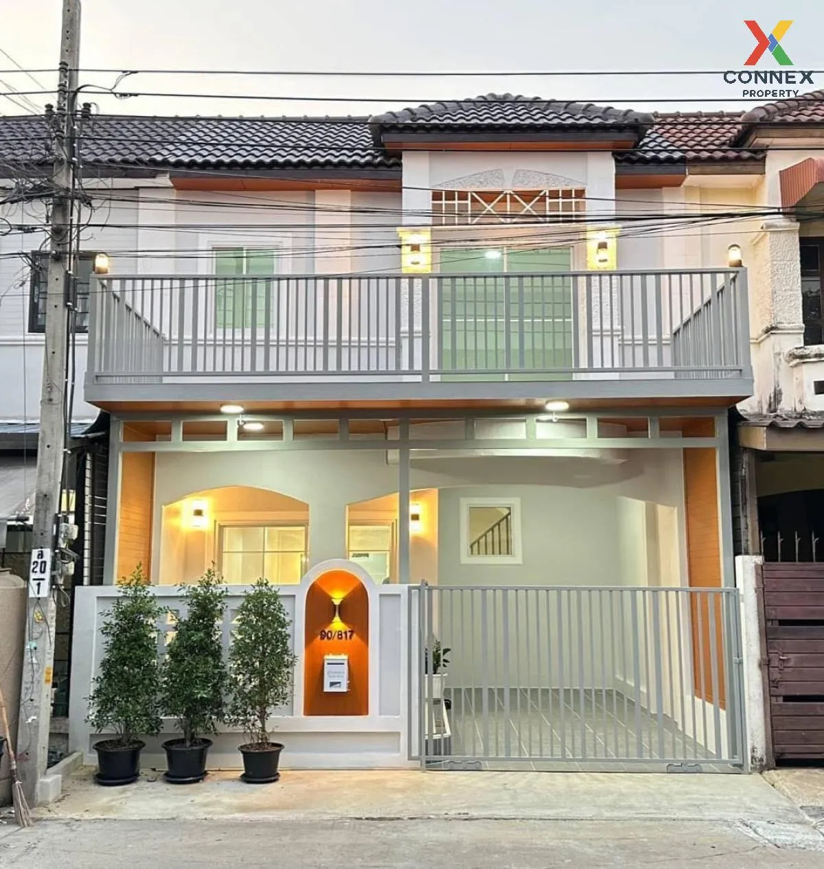 ขายทาวน์เฮ้าส์/ทาวน์โฮม  บ้านปิยวรารมย์ 1 รีโนเวทใหม่ บางบัวทอง บ 1