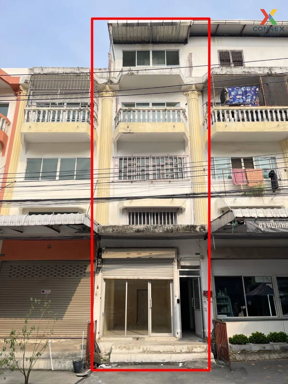 ขายอาคารพาณิชย์  มั่งมีแสนสุข ท่าข้าม เขต บางขุนเทียน กรุงเทพ CX- 1