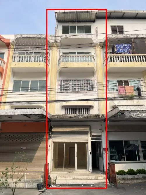 ขายอาคารพาณิชย์  มั่งมีแสนสุข ท่าข้าม เขต บางขุนเทียน กรุงเทพ CX-119289