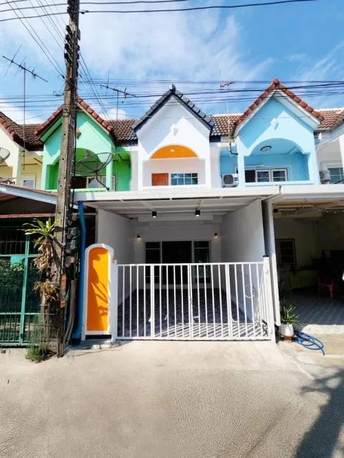 ขายทาวน์เฮ้าส์/ทาวน์โฮม  หมู่บ้านหรรษา (เพชรเกษม 93) รีโนเวทใหม่ อ้อมน้อย กระทุ่มแบน สมุทรสาคร CX-119519