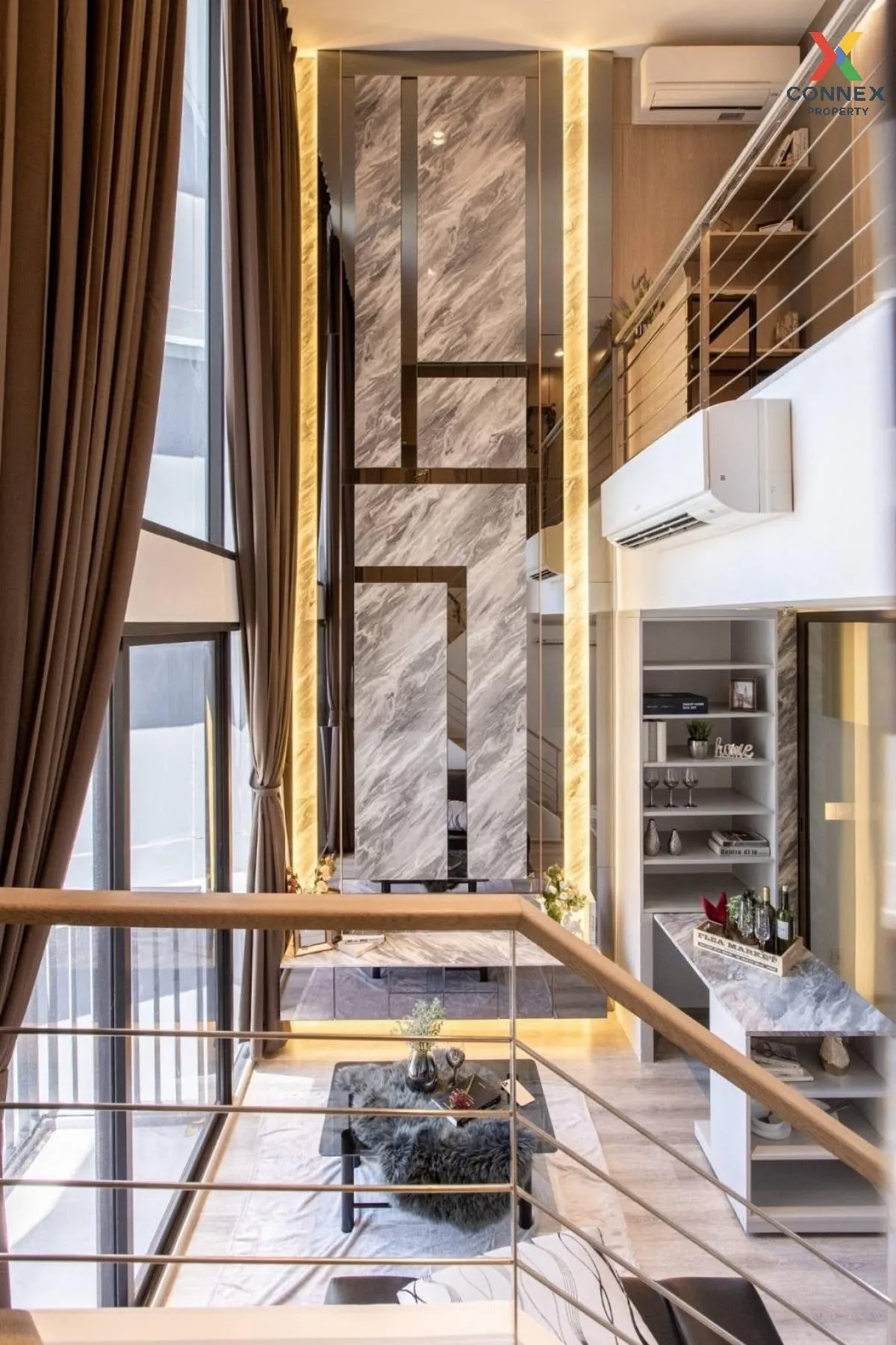 เช่าคอนโด  ไอดีโอ โมบิ อโศก ดูเพล็กซ์ MRT-เพชรบุรี บางกะปิ เขต ห้ 3