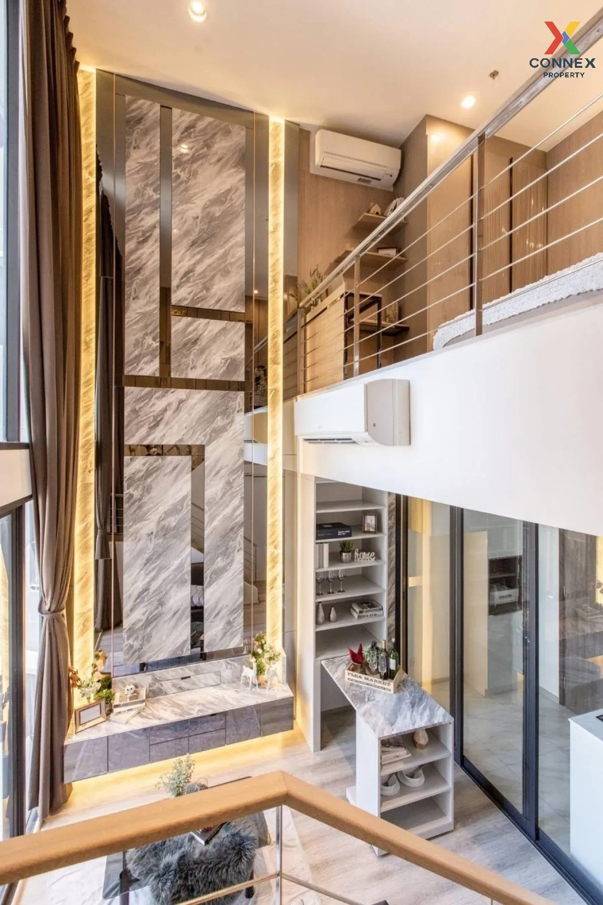 เช่าคอนโด  ไอดีโอ โมบิ อโศก ดูเพล็กซ์ MRT-เพชรบุรี บางกะปิ เขต ห้