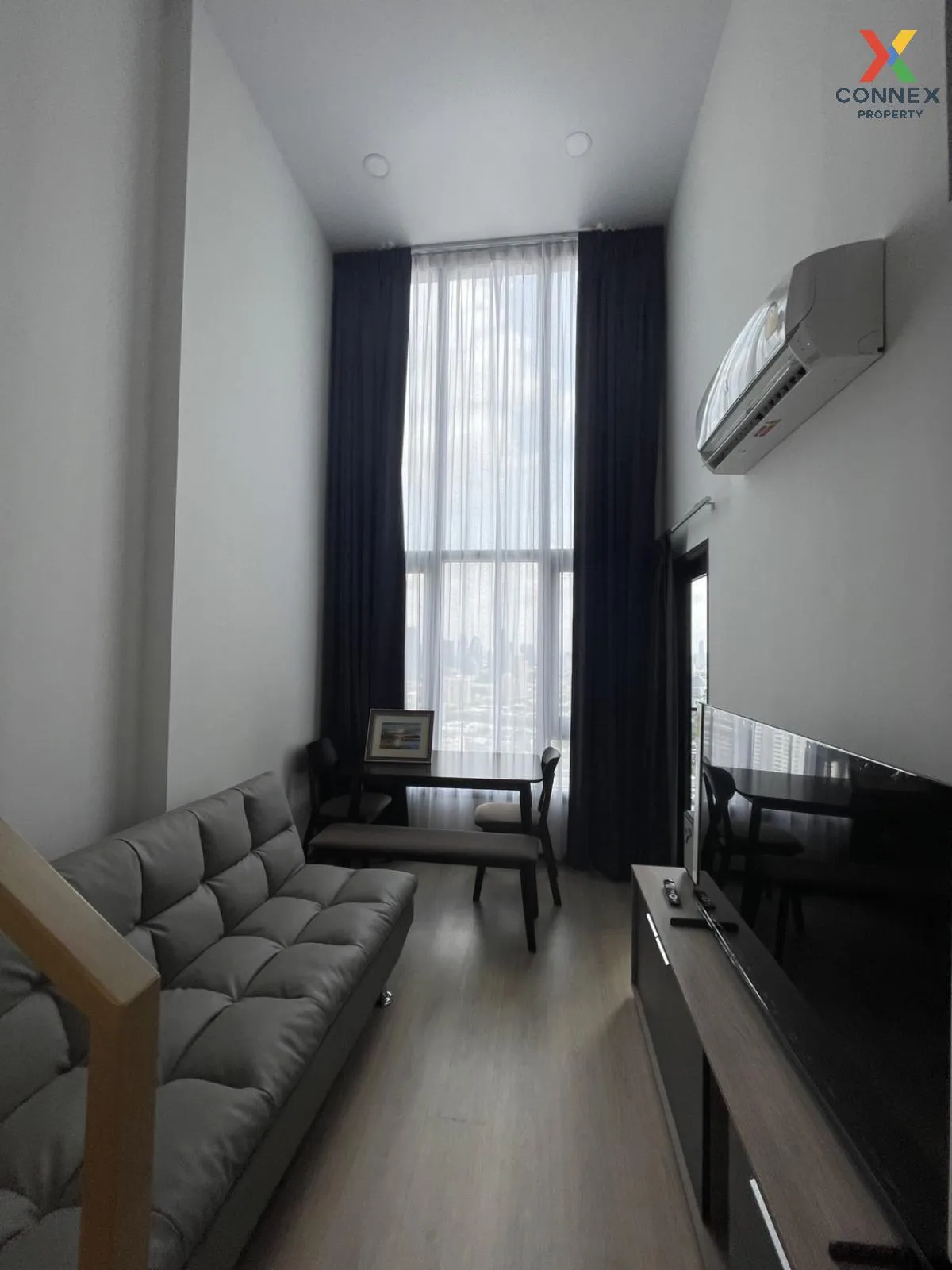 For Rent Condo , Life Rama 4 - Asoke , Duplex , high floor , Khlo 4
