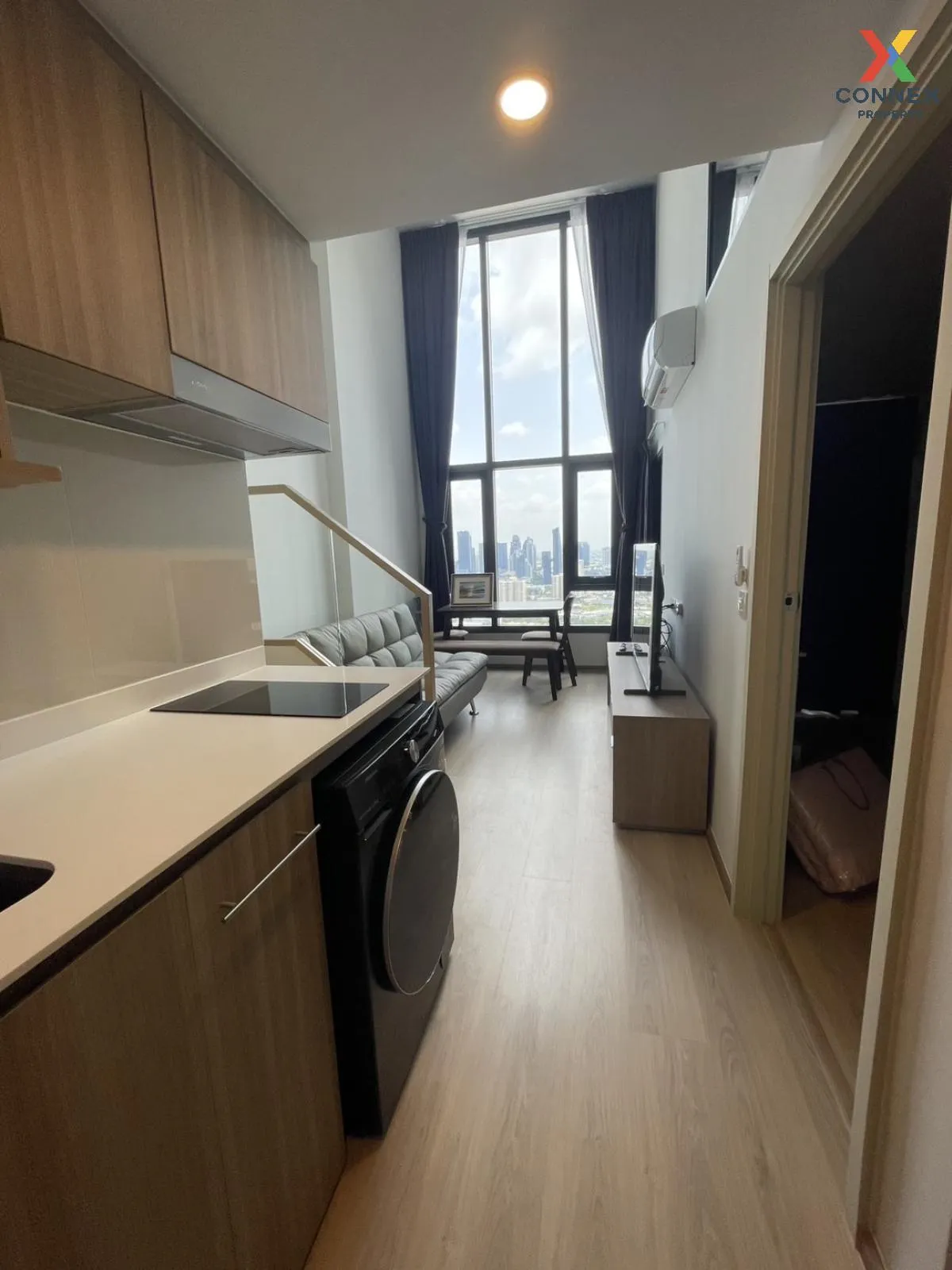 For Rent Condo , Life Rama 4 - Asoke , Duplex , high floor , Khlo