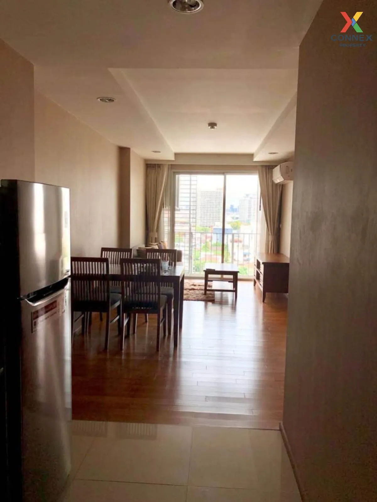 For Rent Condo , The Line Phahonyothin Park , nice view , high fl 3