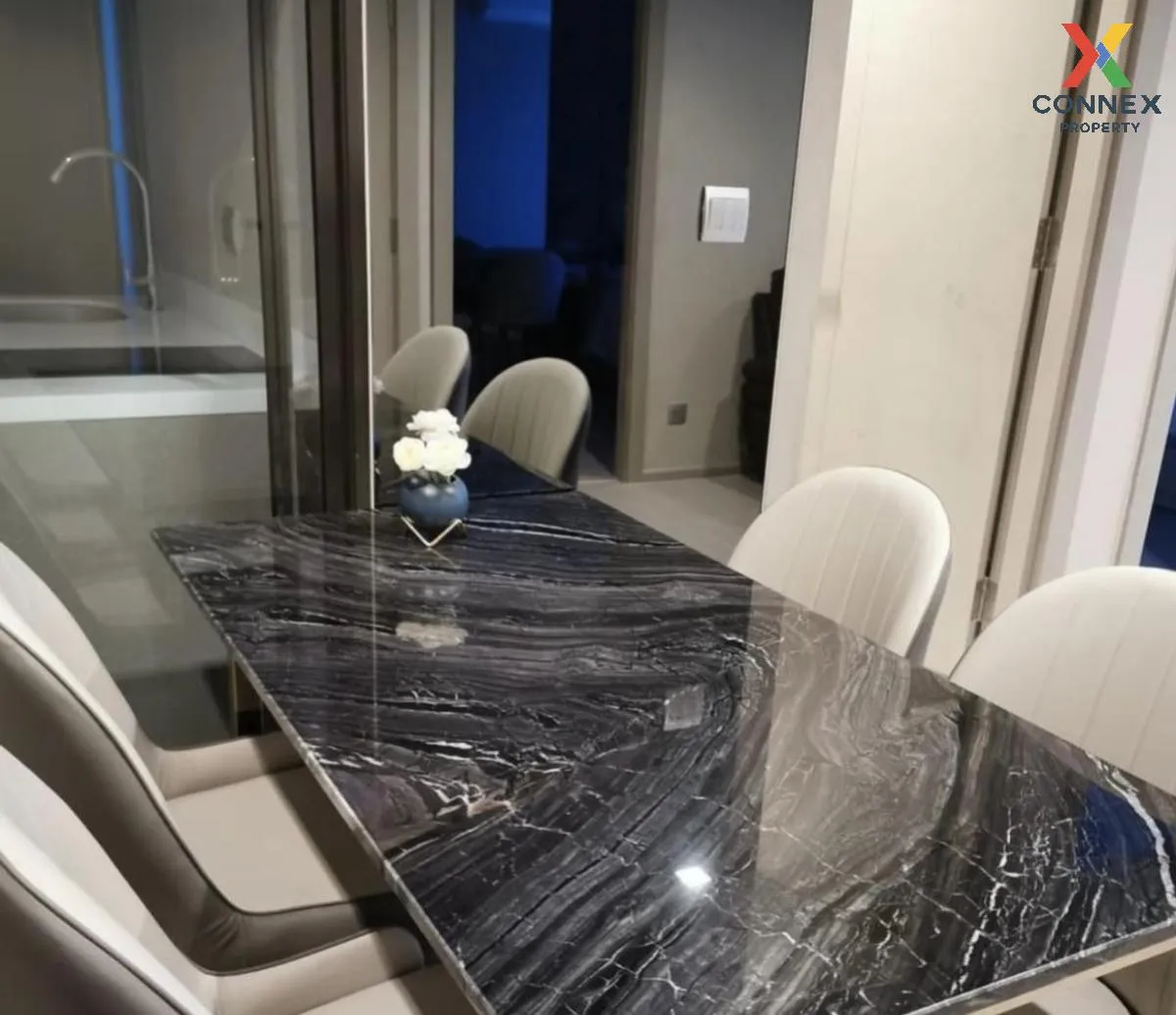 For Rent Condo , Life Asoke - Rama 9 , nice view , high floor , M