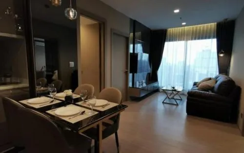 For Rent Condo , Life Asoke - Rama 9 , nice view , high floor , MRT-Phra Ram 9 , Makkasan , Rat Thewi , Bangkok , CX-120064