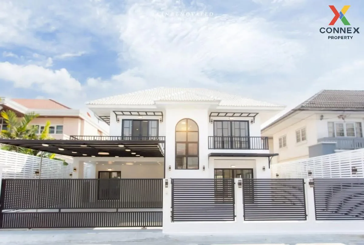 For Sale House , Baan Ratchada 3 , wide frontage , newly renovate 1