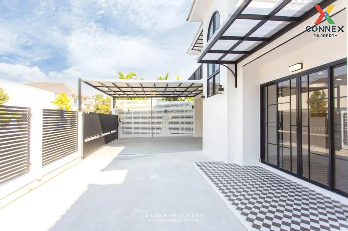 For Sale House , Baan Ratchada 3 , wide frontage , newly renovate 2