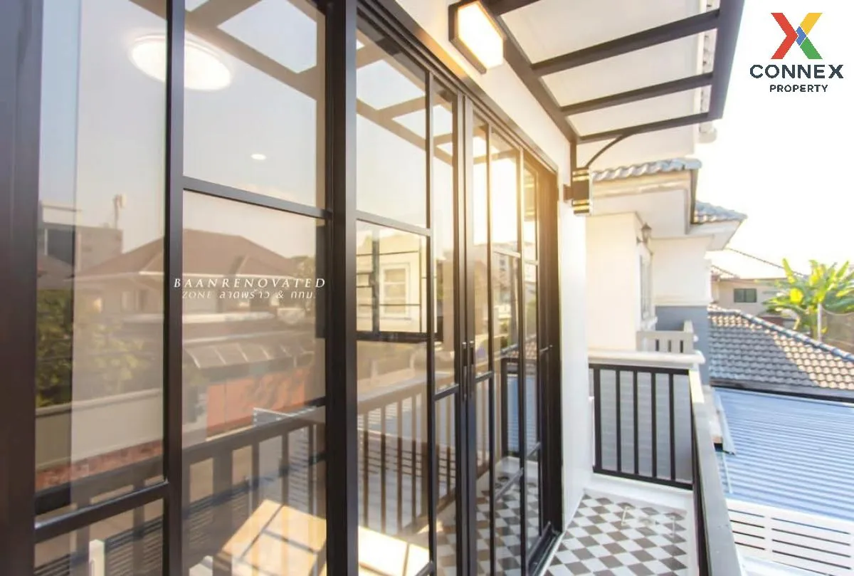 For Sale House , Baan Ratchada 3 , wide frontage , newly renovate 3
