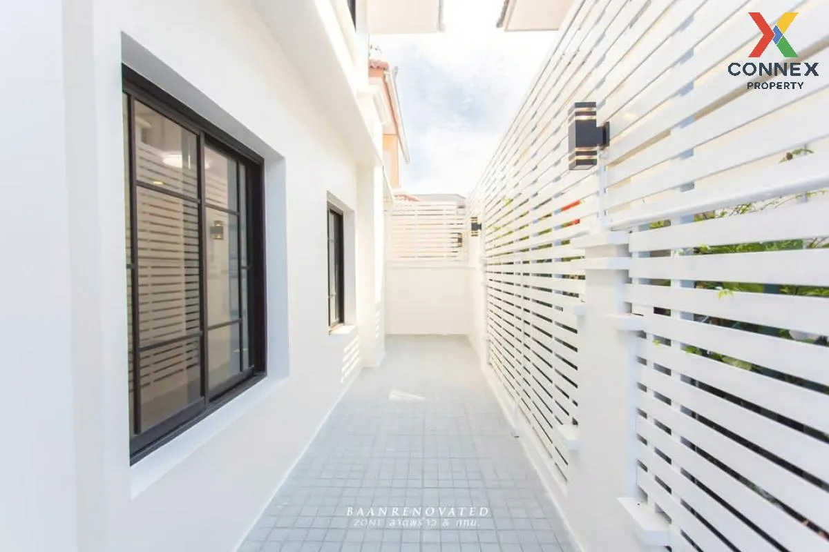 For Sale House , Baan Ratchada 3 , wide frontage , newly renovate