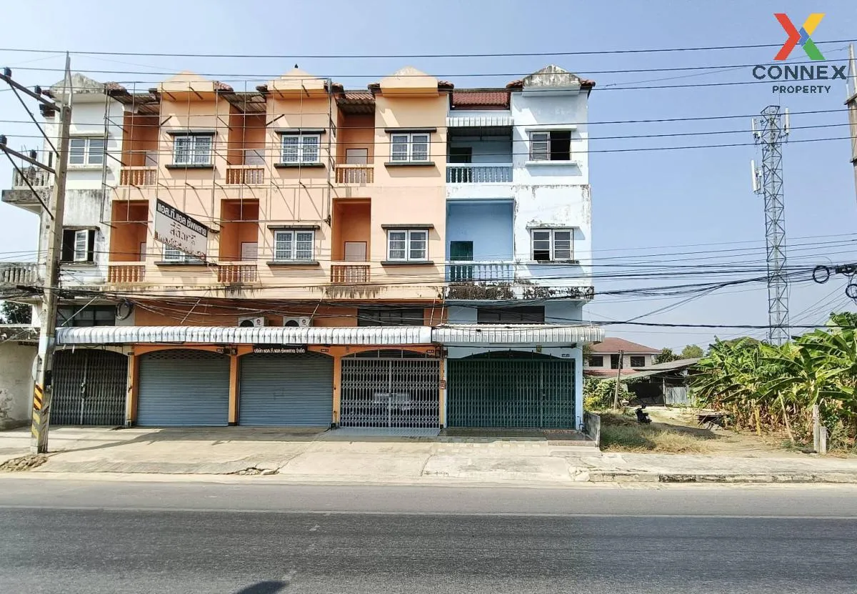 ขายอาคารพาณิชย์ บ้านโป่ง-ราชบุรี ห้องมุม หน้ากว้าง ท่าผา บ้านโป่ง 1