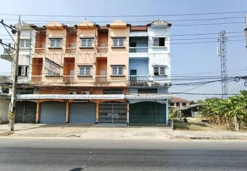 ขายอาคารพาณิชย์ บ้านโป่ง-ราชบุรี ห้องมุม หน้ากว้าง ท่าผา บ้านโป่ง ราชบุรี CX-120253