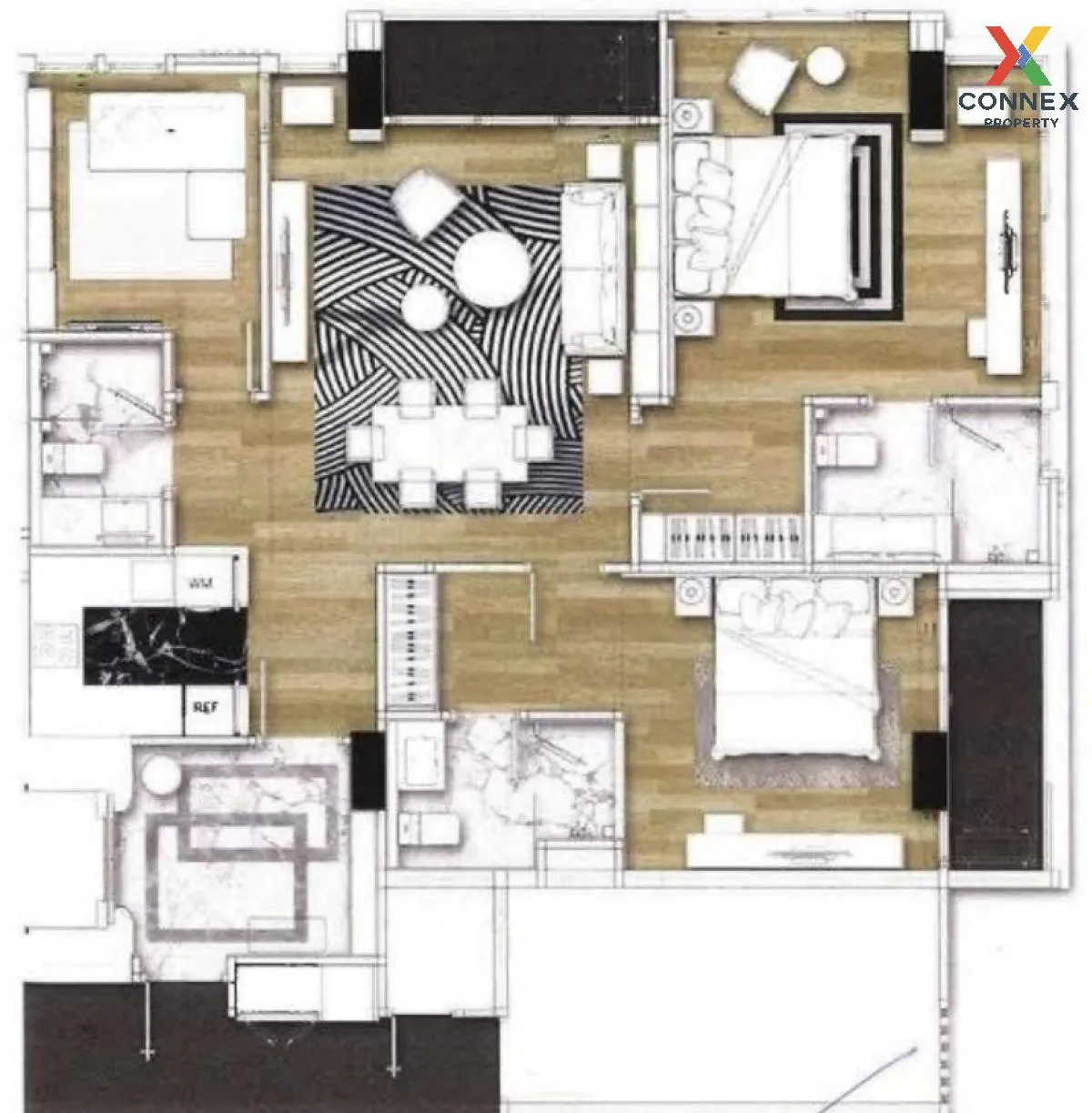 ขายคอนโด  มีลเลอร์ สุขุมวิท 40 BTS-เอกมัย คลองเตย เขต พระโขนง กรุ