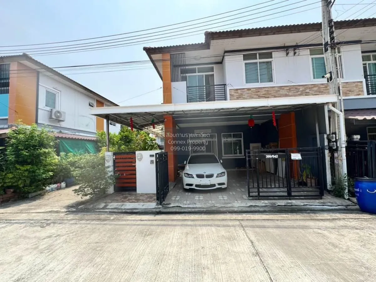 ขายทาวน์เฮ้าส์/ทาวน์โฮม  ทรัพย์รุ่งเรือง ซิตี้ 2 ห้องมุม หน้ากว้า