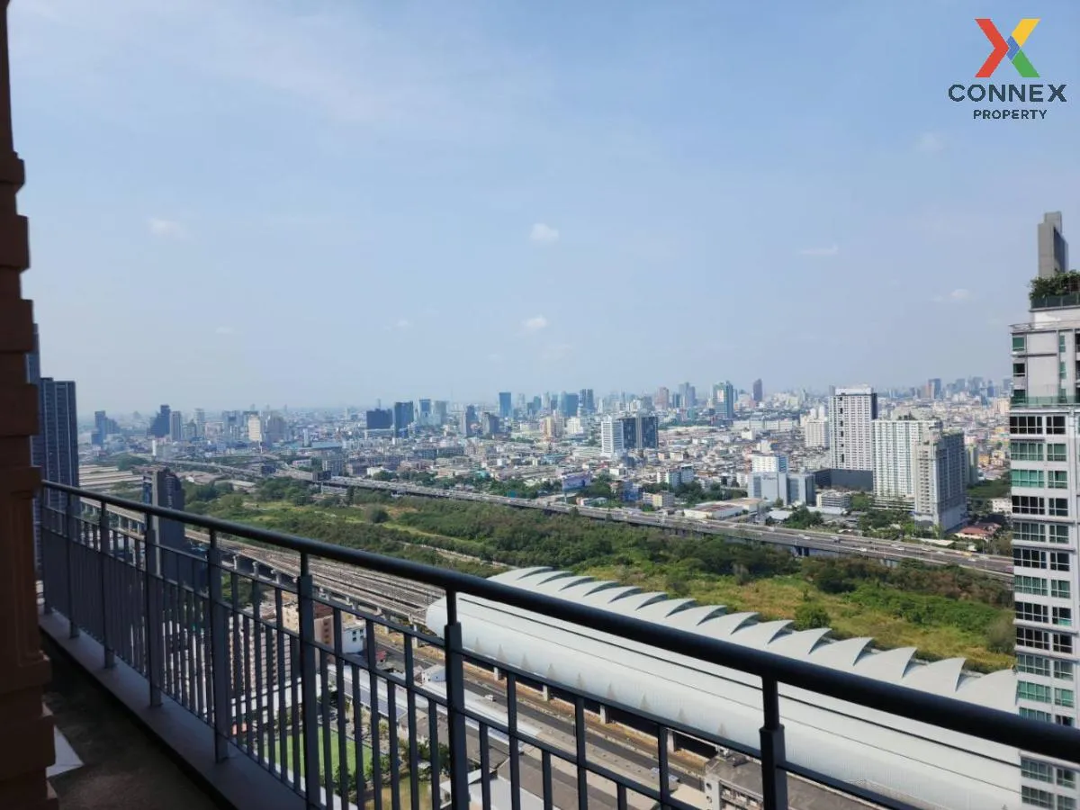 เช่าคอนโด  วิลล่า อโศก ดูเพล็กซ์ วิวสวย MRT-เพชรบุรี มักกะสัน เขต