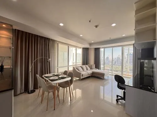 เช่าคอนโด  บ้านราชประสงค์ (ราชดำริ) ชั้นสูง BTS-สถานีราชดำริ ลุมพินี เขต ปทุมวัน กรุงเทพ CX-120458