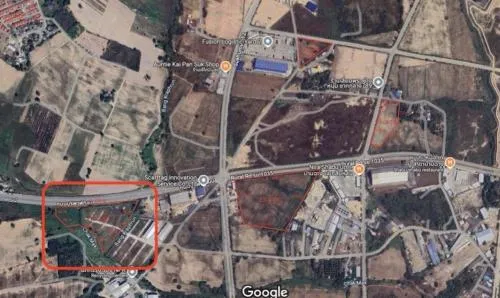 For Sale Land 44 rai 1 ngan 38 square wa 4 plots  Huai Pong Rayong , Huai Pong , Mueang Rayong , Rayong , CX-120477