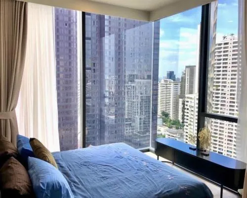 For Rent Condo , Celes Asoke , nice view , high floor , MRT-Sukhumvit , Khlong Toei Nuea , Watthana , Bangkok , CX-120529