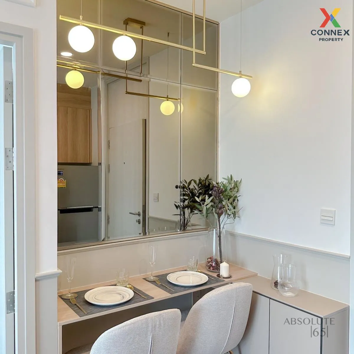 ขายคอนโด  โนเบิล รีวอลฟ์ รัชดา 2 วิวสวย ชั้นสูง รีโนเวทใหม่ MRT-ศ