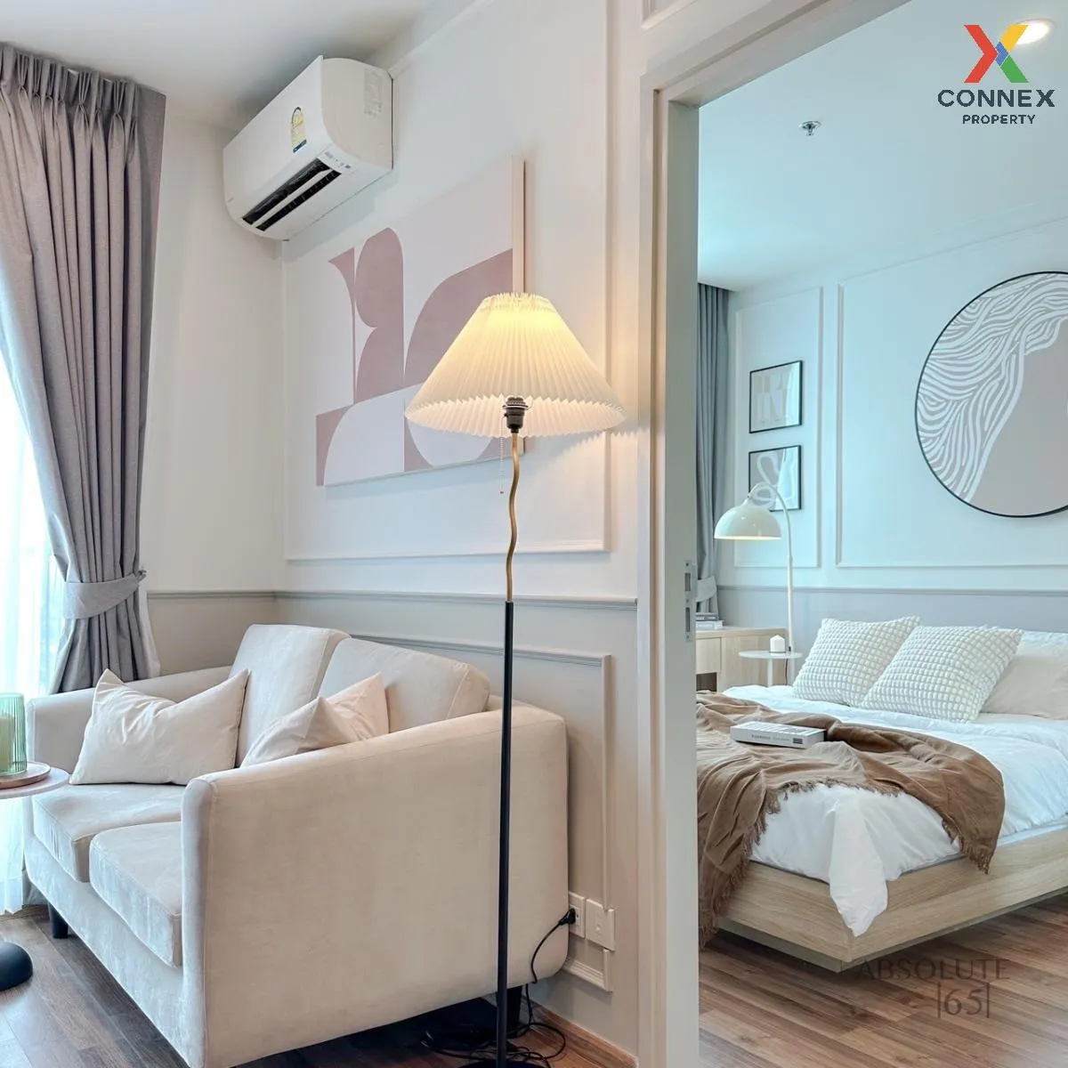 ขายคอนโด  โนเบิล รีวอลฟ์ รัชดา 2 วิวสวย ชั้นสูง รีโนเวทใหม่ MRT-ศ