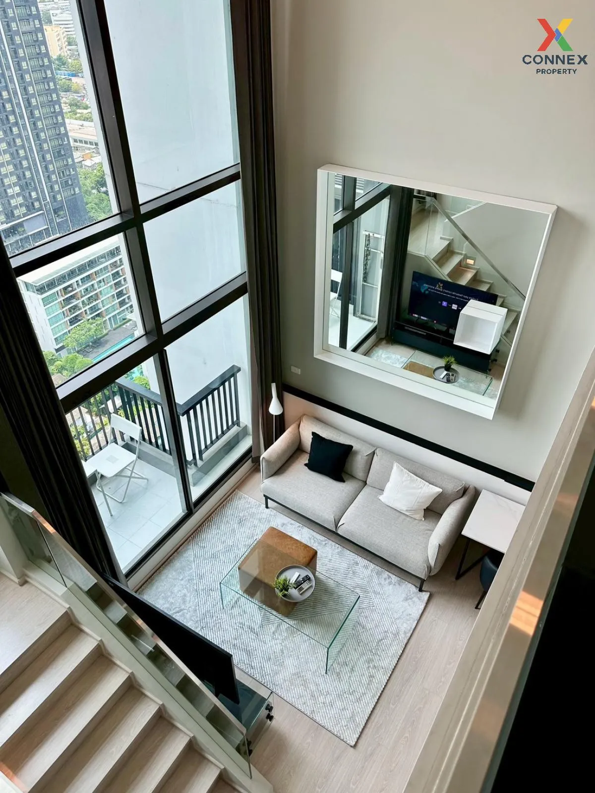 For Rent Condo , RHYTHM Sukhumvit 44/1 , Duplex , BTS-Phra Khanon 2