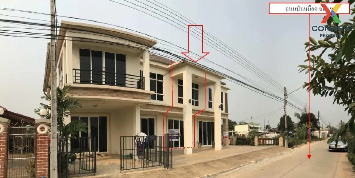 For Sale Townhouse Chiang Rai 124 sq m. Wiang Pang Kham Mae Sai C 1