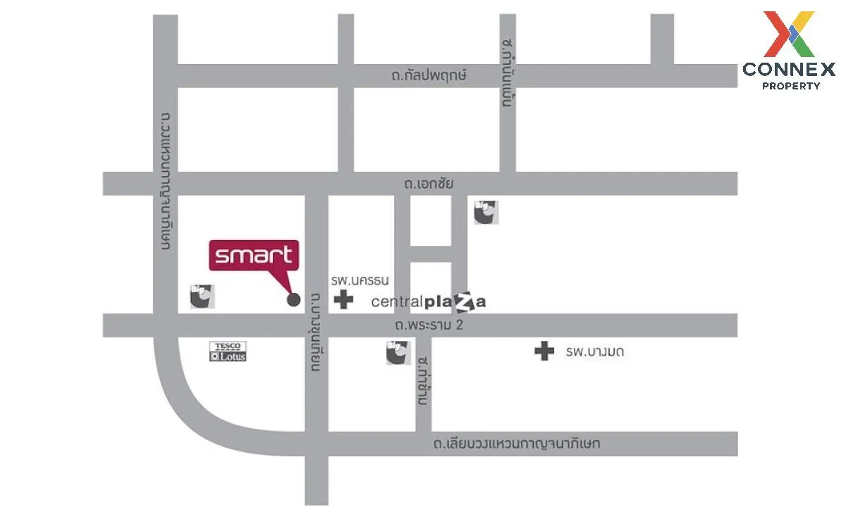 For Sale Condo , SMART CONDO RAMA 2 , newly renovated , Samae Dam